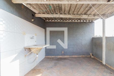 Casa para alugar com 50m², 1 quarto e sem vagaVaranda - Lavanderia