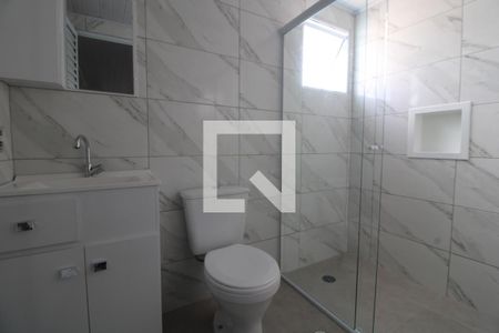 Banheiro de casa para alugar com 1 quarto, 80m² em Vila Joaniza, São Paulo