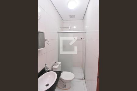 Banheiro de kitnet/studio para alugar com 1 quarto, 32m² em Jardim Sao Jose, São Paulo