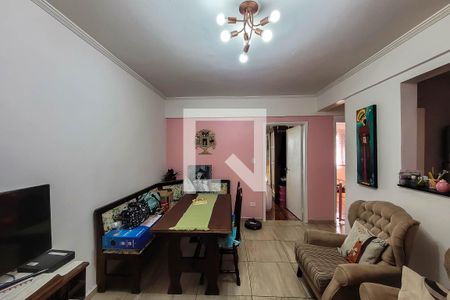 Sala de Estar/jantar de apartamento à venda com 2 quartos, 75m² em Vila Moinho Velho, São Paulo