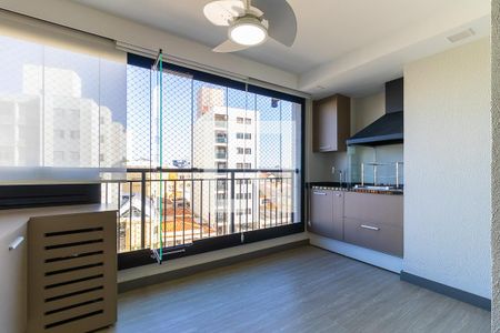 Varanda gourmet de apartamento à venda com 3 quartos, 83m² em Novo Taquaral, Campinas