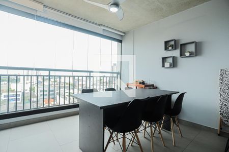 Studio para alugar com 35m², 1 quarto e 1 vagaCozinha e Varanda Integrada