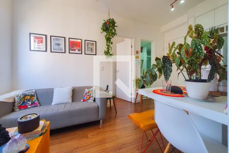 Sala de apartamento à venda com 2 quartos, 50m² em Cambuci, São Paulo
