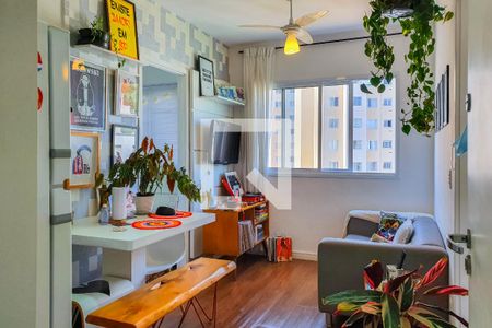 Sala de apartamento à venda com 2 quartos, 50m² em Cambuci, São Paulo