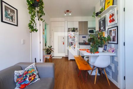 Sala de apartamento à venda com 2 quartos, 50m² em Cambuci, São Paulo