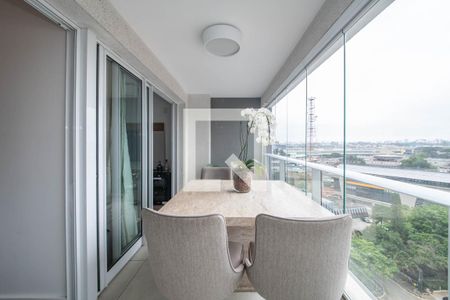 Varanda de apartamento à venda com 1 quarto, 48m² em Campo Belo, São Paulo