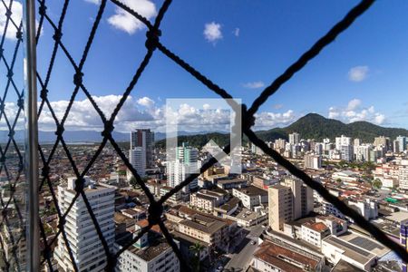 Vista da varanda de apartamento para alugar com 2 quartos, 105m² em Boqueirão, Praia Grande