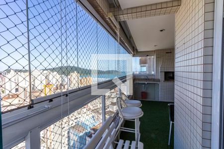 Varanda de apartamento para alugar com 2 quartos, 105m² em Boqueirão, Praia Grande