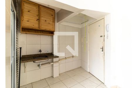 Cozinha de kitnet/studio à venda com 1 quarto, 40m² em Centro Histórico de São Paulo, São Paulo