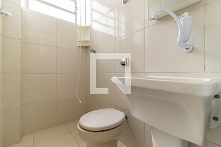 Banheiro de kitnet/studio à venda com 1 quarto, 40m² em Centro Histórico de São Paulo, São Paulo