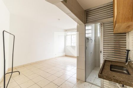 Studio à venda com 40m², 1 quarto e sem vagaCozinha