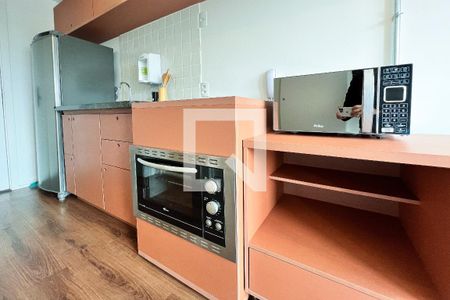 Studio à venda com 27m², 1 quarto e sem vagaCozinha