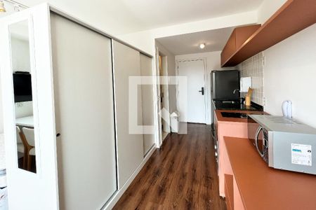 Studio à venda com 27m², 1 quarto e sem vagaCozinha