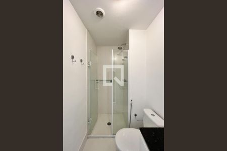 Studio à venda com 27m², 1 quarto e sem vagaBanheiro 