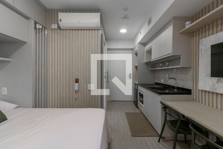 Studio de kitnet/studio para alugar com 1 quarto, 21m² em Moema, São Paulo