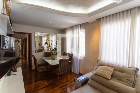 Sala de apartamento à venda com 3 quartos, 120m² em Cachoeirinha, Belo Horizonte
