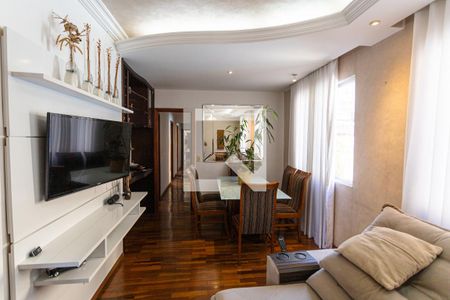 Sala de apartamento à venda com 3 quartos, 120m² em Cachoeirinha, Belo Horizonte