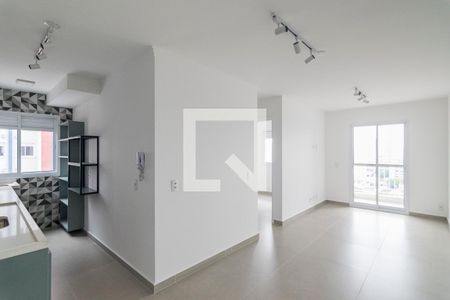 Sala de apartamento para alugar com 2 quartos, 50m² em Vila Pires, Santo André