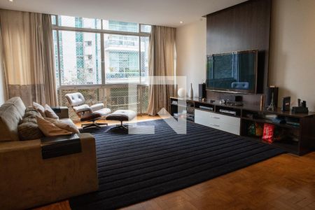 Sala de apartamento à venda com 4 quartos, 208m² em Perdizes, São Paulo