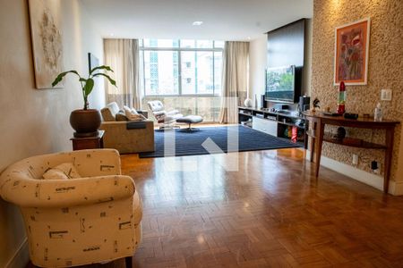 Sala de apartamento à venda com 4 quartos, 208m² em Perdizes, São Paulo