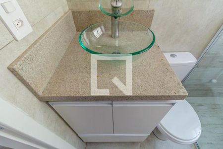 Studio para alugar com 46m², 1 quarto e sem vaga Studio para alugar com 46m², 1 quarto e sem vagaBanheiro