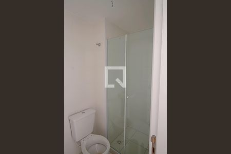 Banheiro da Suíte  de apartamento para alugar com 1 quarto, 27m² em Vila Nova das Belezas, São Paulo