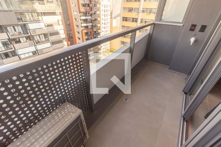 Studio para alugar com 20m², 1 quarto e sem vagaVaranda