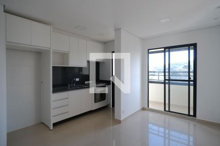 Sala de apartamento para alugar com 2 quartos, 47m² em Santa Quitéria, Curitiba