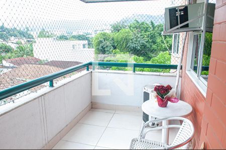 varanda de apartamento para alugar com 3 quartos, 90m² em Pechincha, Rio de Janeiro