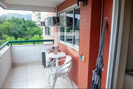 varanda de apartamento para alugar com 3 quartos, 90m² em Pechincha, Rio de Janeiro