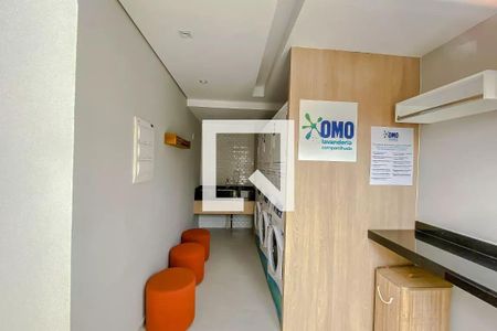 Apartamento para alugar com 30m², 1 quarto e sem vaga Apartamento para alugar com 30m², 1 quarto e sem vagaLavanderia