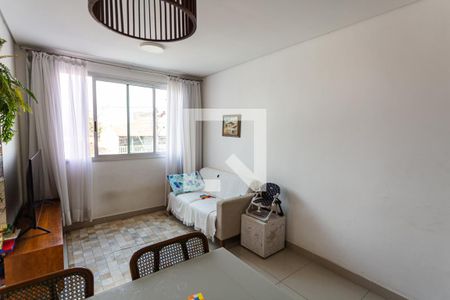 Sala de apartamento à venda com 2 quartos, 60m² em Santa Cruz, Belo Horizonte