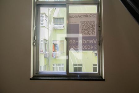 Plaquinha instalada de apartamento à venda com 1 quarto, 30m² em Copacabana, Rio de Janeiro