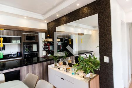 Detalhe Sala de apartamento à venda com 3 quartos, 87m² em Jardim Tupanci, Barueri