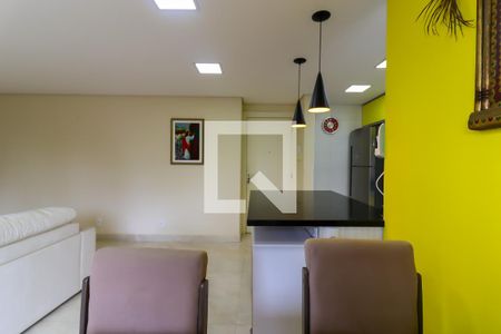 Sala de Jantar de apartamento para alugar com 1 quarto, 62m² em Chácara Agrindus, Taboão da Serra