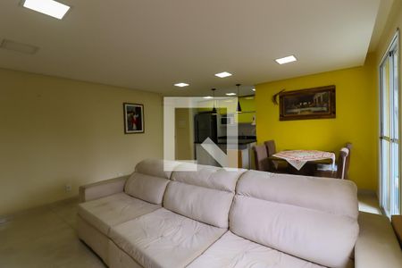 Sala de apartamento para alugar com 1 quarto, 62m² em Chácara Agrindus, Taboão da Serra