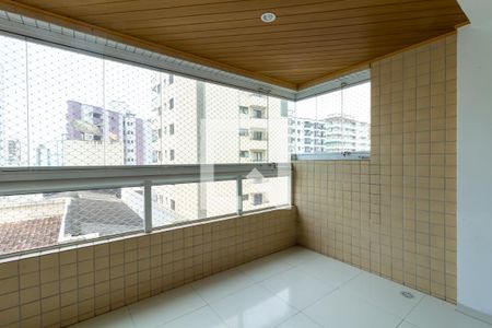 Varanda de apartamento para alugar com 2 quartos, 119m² em Guilhermina, Praia Grande