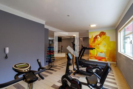 Apartamento para alugar com 119m², 2 quartos e 1 vaga Apartamento para alugar com 119m², 2 quartos e 1 vagaÁrea comum - academia