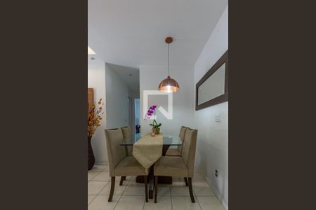 Sala de Jantar de apartamento à venda com 2 quartos, 53m² em Anil, Rio de Janeiro