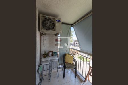 Varanda da Sala de apartamento à venda com 2 quartos, 53m² em Anil, Rio de Janeiro