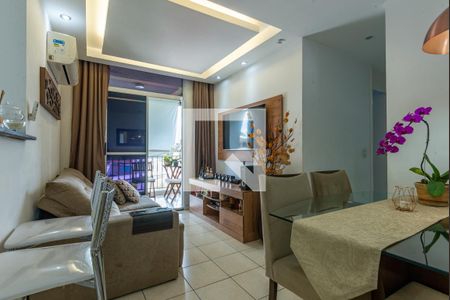 Sala de apartamento à venda com 2 quartos, 53m² em Anil, Rio de Janeiro