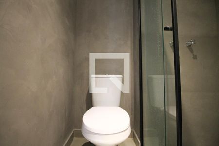 Studio para alugar com 25m², 1 quarto e sem vagaDetalhe banheiro