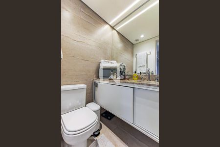 Apartamento para alugar com 140m², 1 quarto e 2 vagas Apartamento para alugar com 140m², 1 quarto e 2 vagasBanheiro da Suíte