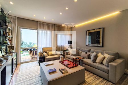 Sala de apartamento para alugar com 1 quarto, 140m² em Morumbi, São Paulo