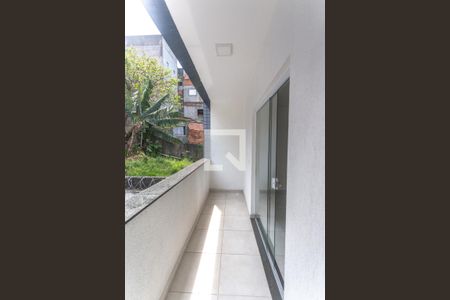 Varanda de kitnet/studio para alugar com 1 quarto, 44m² em Vila Florida, São Bernardo do Campo