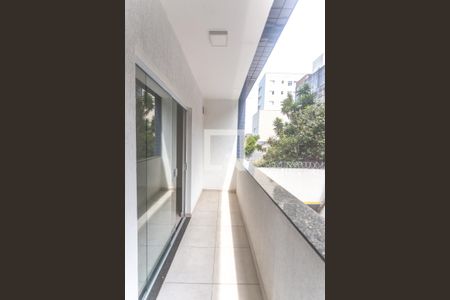 Varanda de kitnet/studio para alugar com 1 quarto, 44m² em Vila Florida, São Bernardo do Campo