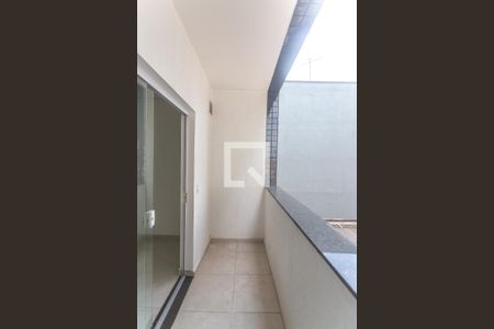 Varanda de kitnet/studio para alugar com 1 quarto, 27m² em Vila Florida, São Bernardo do Campo