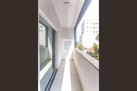 Varanda de kitnet/studio para alugar com 1 quarto, 46m² em Vila Florida, São Bernardo do Campo