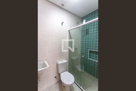 Studio para alugar com 27m², 1 quarto e sem vaga Studio para alugar com 27m², 1 quarto e sem vagaBanheiro