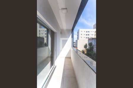 Varanda de kitnet/studio para alugar com 1 quarto, 44m² em Vila Florida, São Bernardo do Campo